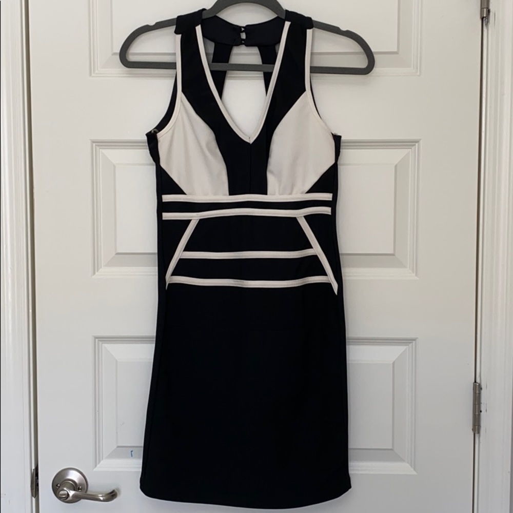 Black and White Dress